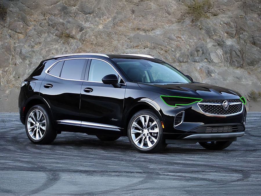 buick enclave 2022-2024 Headlight Tint Location