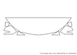 encore 3M Clear Bra Hood Precut PPF Diagram
