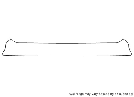 encore 3M Clear Bra Door Cup Precut PPF Diagram