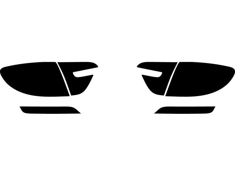 envision Precut Tail Light Tint Diagram