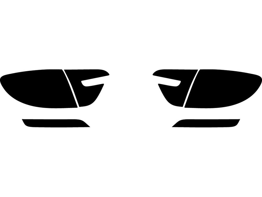 envision Precut Tail Light Tint Diagram