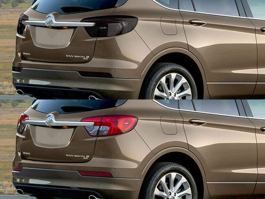 envision Before and After Smoked Taillights
