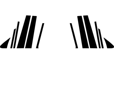 buick envision 2016-2020 Camo Pillar Trim Diagram