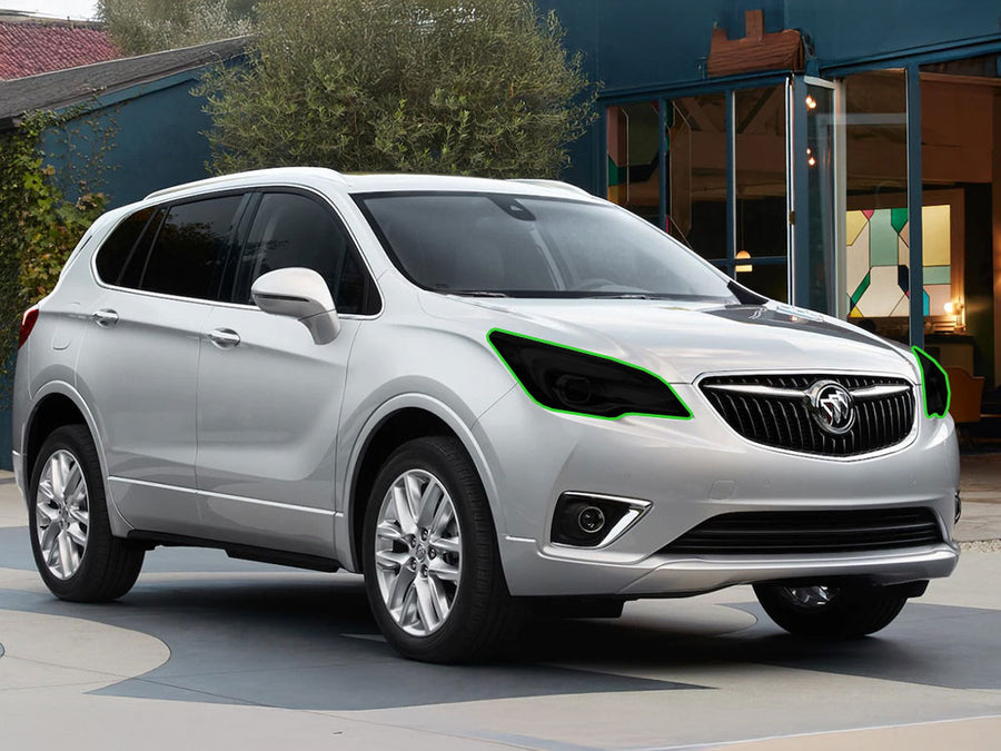 buick envision 2016-2020 Headlight Tint Location
