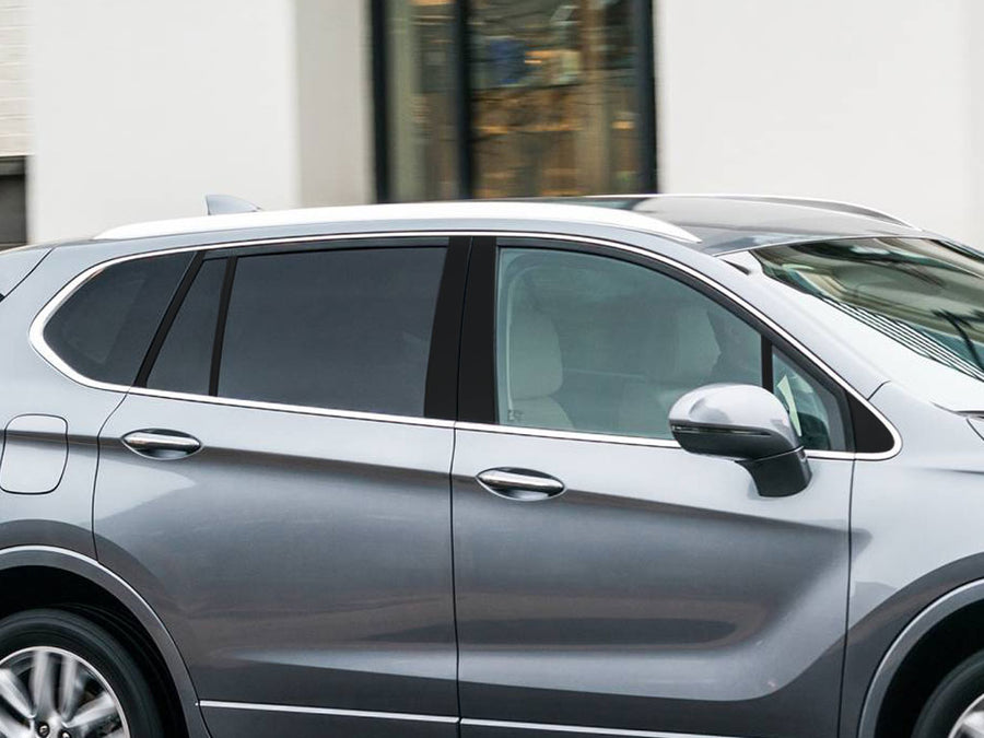 buick envision 2016-2020 Gloss Black Pillar Cover Diagram