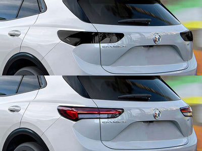 envision Before and After Smoked Taillights