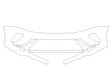 envision 3M Clear Bra Bumper Precut PPF Diagram