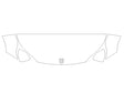 envision Avery Dennison Clear Bra Hood Precut PPF Diagram