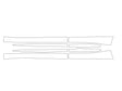 envision Avery Dennison Clear Bra Door Cup Precut PPF Diagram