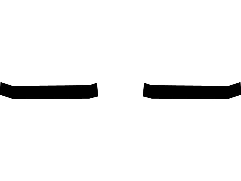 grand national Precut Tail Light Tint Diagram