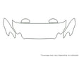 lacrosse 3M Clear Bra Hood Precut PPF Diagram