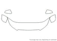 lacrosse 3M Clear Bra Hood Precut PPF Diagram