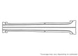 lacrosse 3M Clear Bra Door Cup Precut PPF Diagram