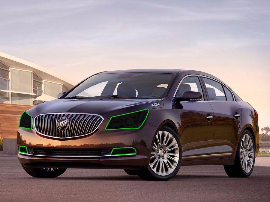 buick lacrosse 2014-2016 Headlight Tint Location