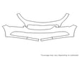 lacrosse Avery Dennison Clear Bra Bumper Precut PPF Diagram