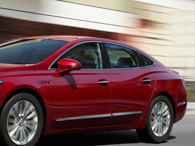 buick lacrosse 2017-2019 Gloss Black Pillar Cover Diagram
