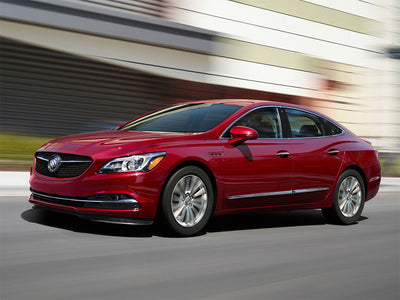 buick lacrosse 2017-2019 Piano Black Pillar Trim