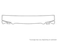 lesabre Avery Dennison Clear Bra Hood Precut PPF Diagram