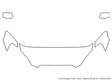 lucerne 3M Clear Bra Hood Precut PPF Diagram