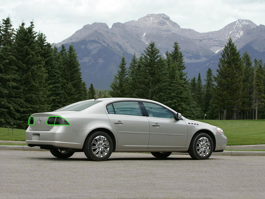 lucerne Tail Light Tint Installation Points