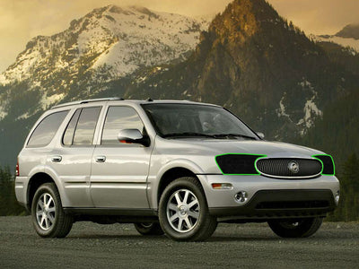 buick rainier 2004-2007 Headlight Tint Location
