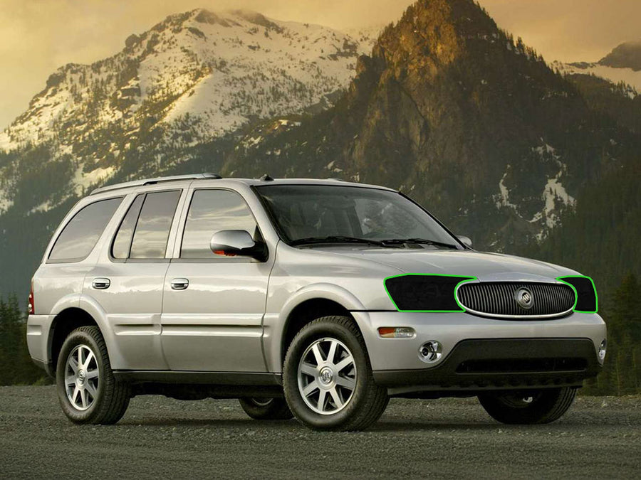 buick rainier 2004-2007 Headlight Tint Location