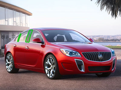buick regal 2011-2017 Pillar Post Trim Installation Location