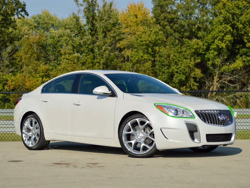 buick regal 2014-2017 Headlight Protection Installation Location