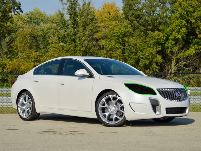buick regal 2014-2017 Headlight Tint Location