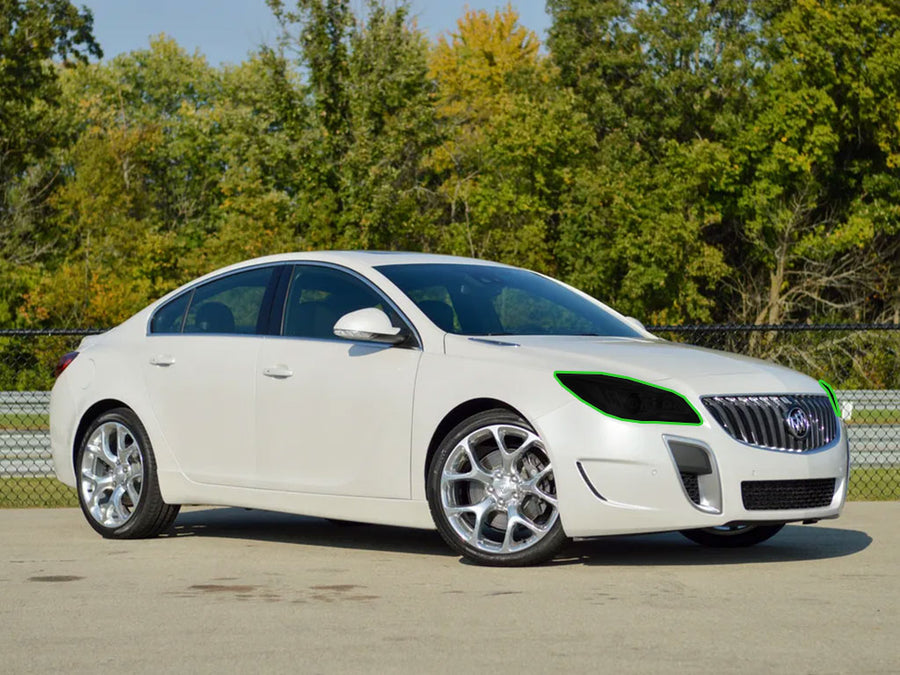 buick regal 2014-2017 Headlight Tint Location