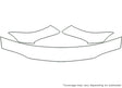 skylark Avery Dennison Clear Bra Hood Precut PPF Diagram