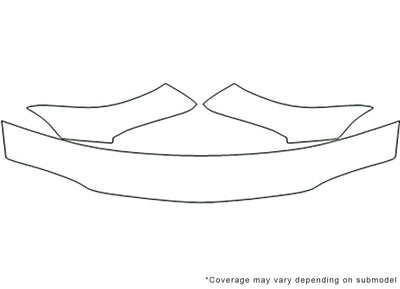 skylark Avery Dennison Clear Bra Hood Precut PPF Diagram