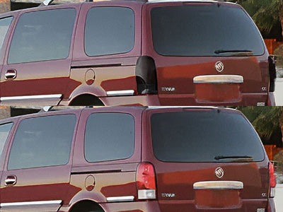 terraza Before and After Smoked Taillights