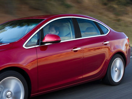 buick verano 2012-2017 Matte Black Pillar Cover Diagram