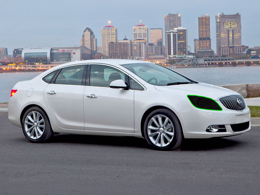 buick verano 2012-2017 Headlight Tint Location