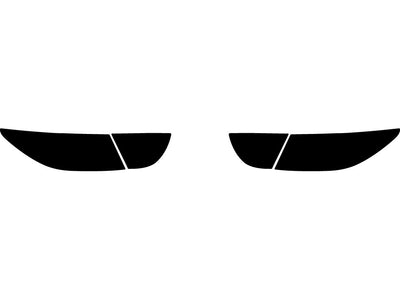 verano Precut Tail Light Tint Diagram