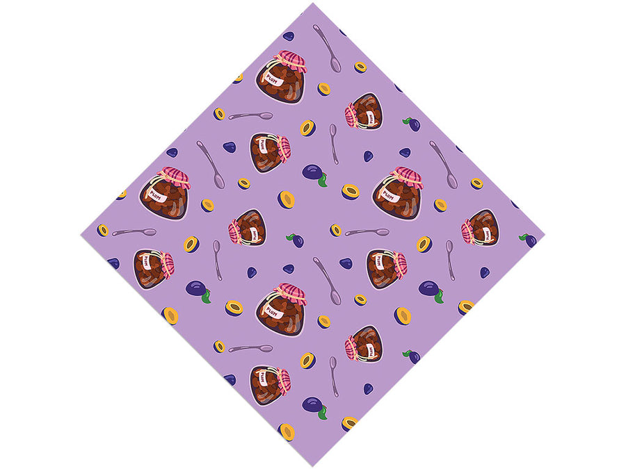 Bullace Jam Fruit Vinyl Wrap Pattern