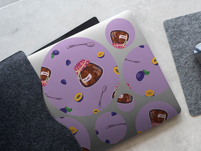bullace jam fruit DIY Laptop Stickers