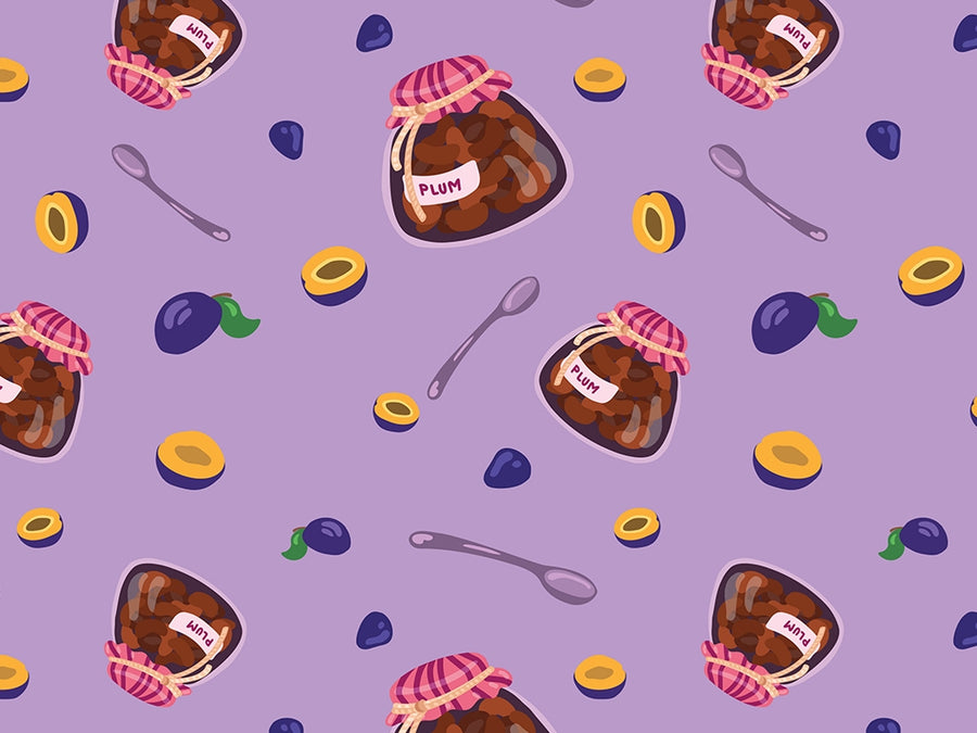 Bullace Jam Fruit Vinyl Wrap Pattern~Rwraps Series 914 Digitally Printed Vinyl Wrap~0