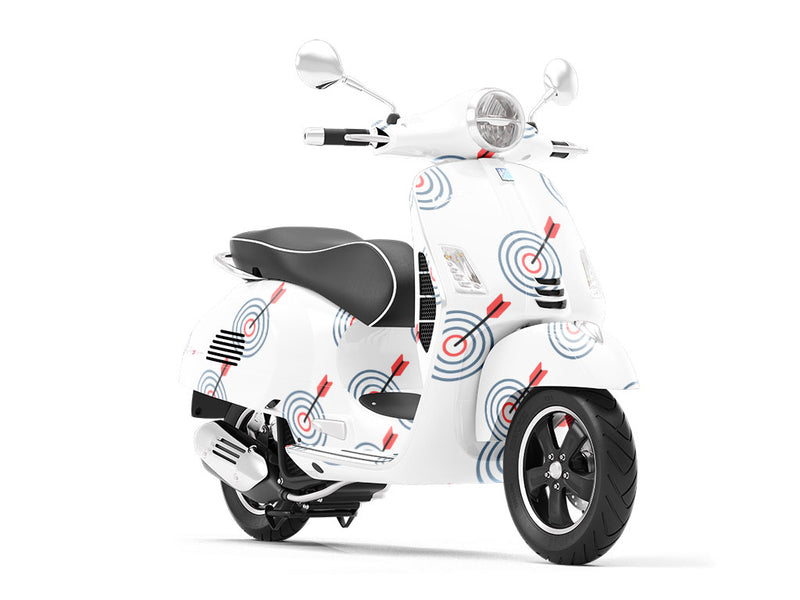 Bullseye  Sport Vespa Scooter Wrap Film