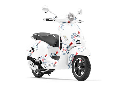Bullseye  Sport Vespa Scooter Wrap Film