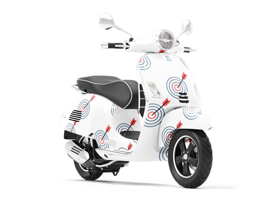 Bullseye  Sport Vespa Scooter Wrap Film