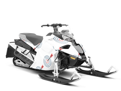 Bullseye  Sport Custom Wrapped Snowmobile