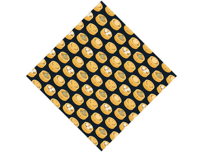 Bun Steamer Food Vinyl Wrap Pattern
