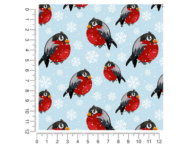 bundle up bird 1ft x 1ft Craft Sheets