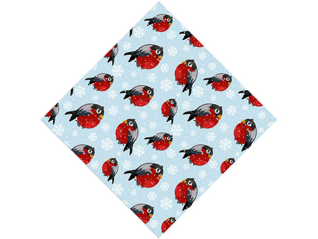 Bundle Up Birds Vinyl Wrap Pattern