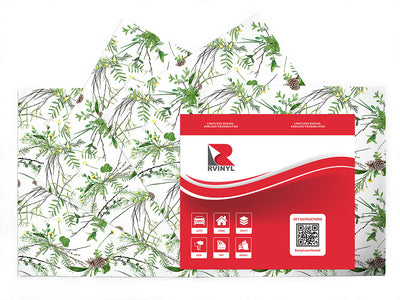 bundled weeds camping Craft Vinyl Sheet Pack