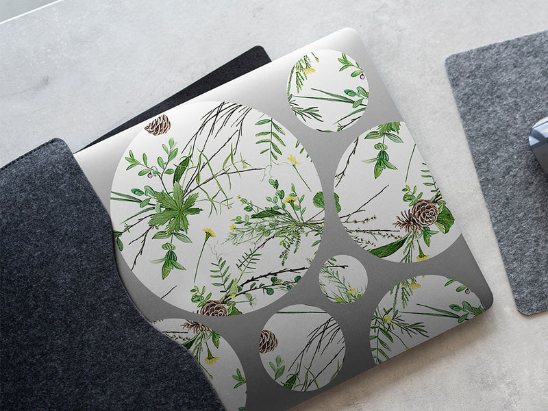 bundled weeds camping DIY Laptop Stickers