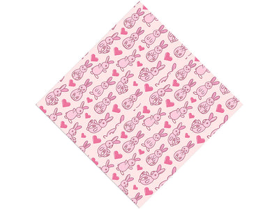 Bunny Love Animal Vinyl Wrap Pattern