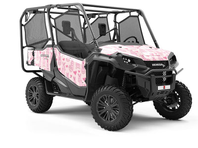 Bunny Love Animal Utility Vehicle Vinyl Wrap